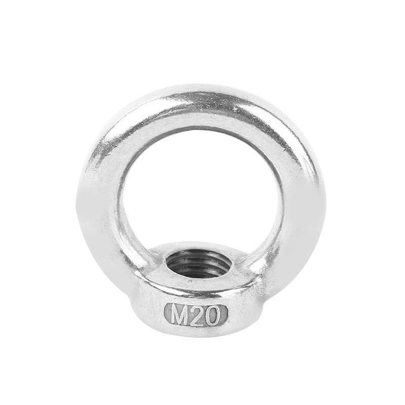M3-M24 Стандартные гайки из нержавеющей стали 304 от производителя, кольцевые грузоподъемные гайки, ручная затяжка