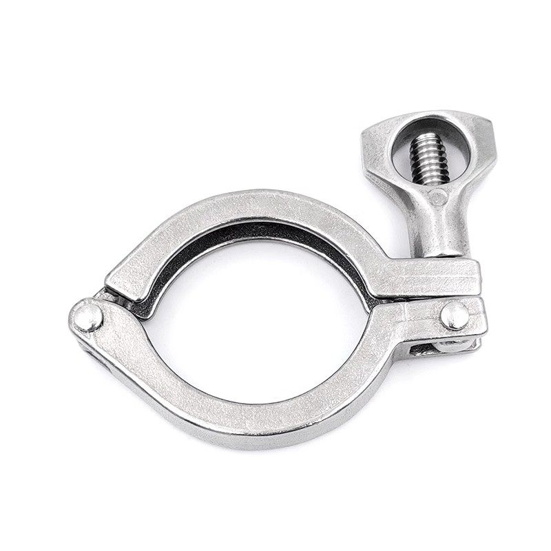 304 санитарный быстроразъемный хомут из нержавеющей стали, быстрый соединительный зажим, прецизионная литая застежка, зажим для труб 50.5