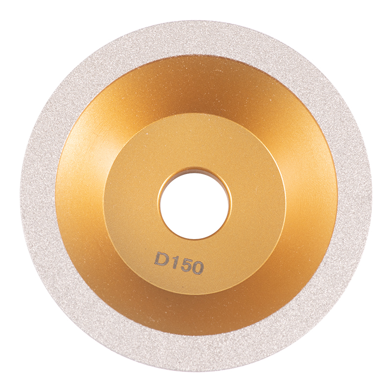 Алмазный шлифовальный круг из сплава для вольфрамовой стали, премиальная чашеобразная шлифовальная машина, диск с алмазным зерном 320, 45-градусный фасонный сварной край
