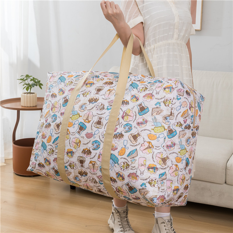 Водонепроницаемый мешок для хранения из оксфордской ткани большого объема для одежды, одеял, упаковки и переезда