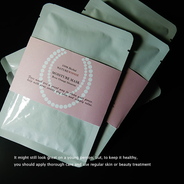 Питательная маска для кожи с экстрактом розы и апельсинового цвета