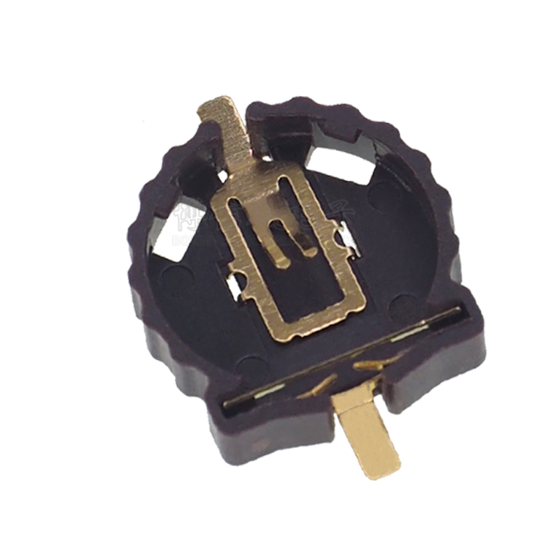 BS-1220-2 Держатель батареи CR1220 с поверхностным монтажом для кнопочной батарейки 1220