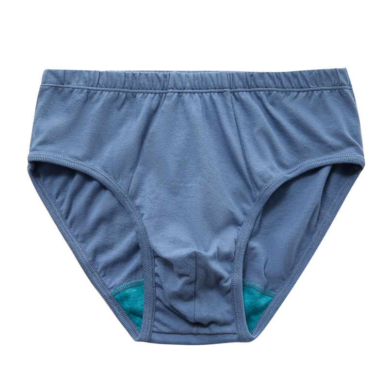 Набор из 4-х мужских хлопковых трусов AB с высокой и средней посадкой, большого размера, свободного кроя, антибактериальные 0922