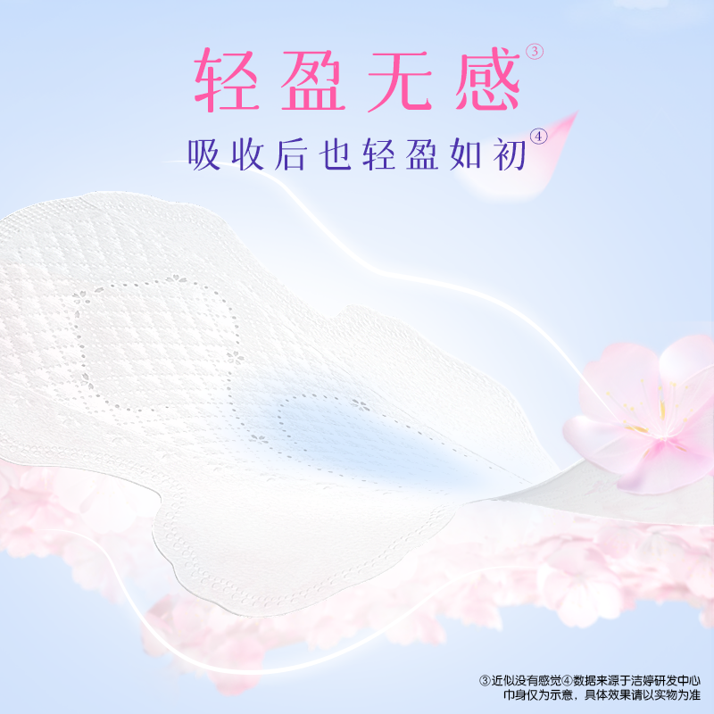 Серия Пандунлай: ультратонкие дышащие гигиенические прокладки Jieting с сакурой, дневные и ночные, мягкий хлопок