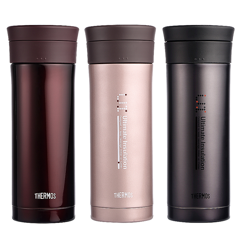 Термокружка Thermos из нержавеющей стали с вакуумной изоляцией и фильтром для чая JMK-500 TCMA-550 с возможностью гравировки