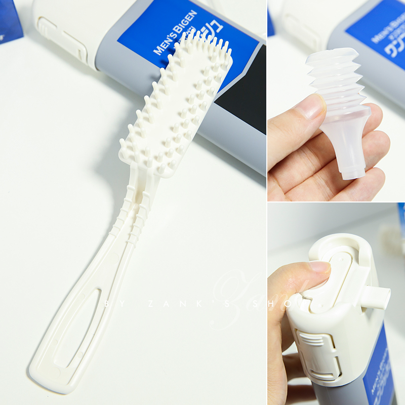 Japanese Imported Bigen Men's Plant-Based Press Dye Cream for Complete White Hair Coverage Black Hair Dye