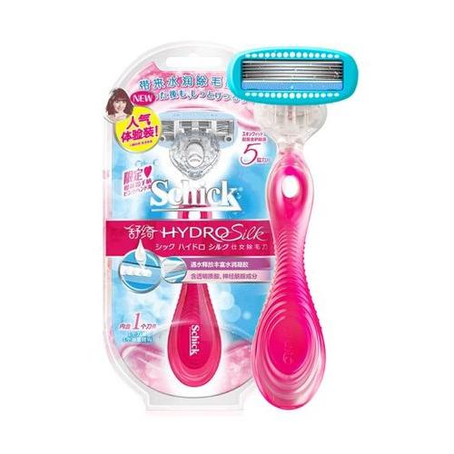 Комфортная женская бритва Shuqi с 1 лезвием - мягкое удаление чувствительных волос на интимных участках, ногах и всем теле с 5-слойным лезвием