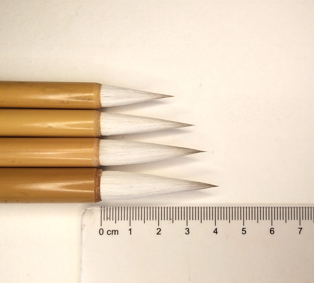 Кисть Hongyangxuan с комбинированным ворсом для каллиграфии: курсив, квадратный и официозный шрифты, большие, средние и маленькие размеры для начинающих и взрослых