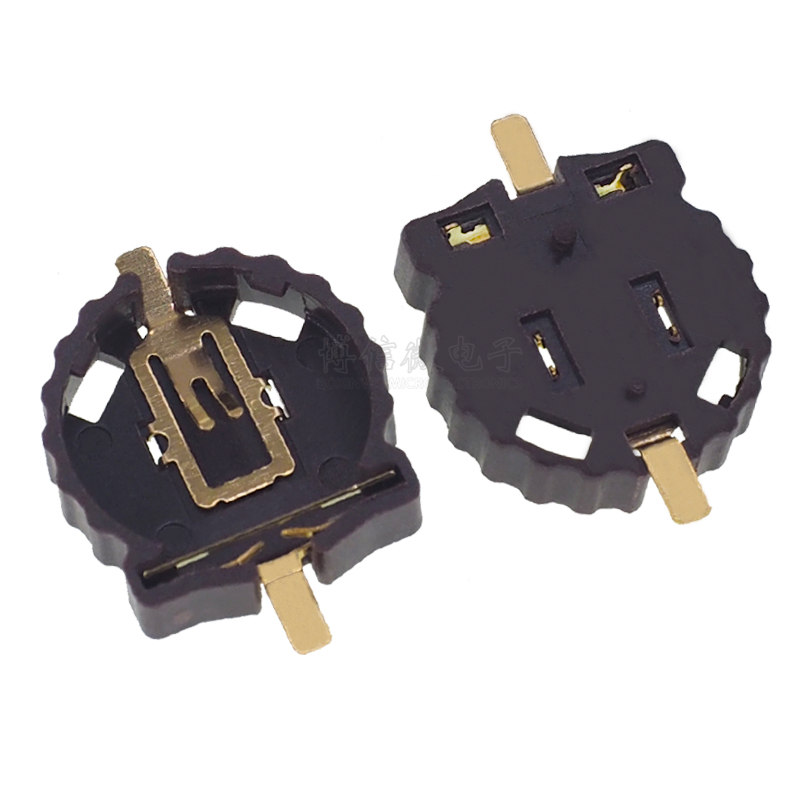 BS-1220-2 Держатель батареи CR1220 с поверхностным монтажом для кнопочной батарейки 1220