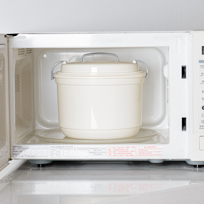 Большой рисоварка для микроволновки, кастрюля для риса, пароварка, контейнер для приготовления риса