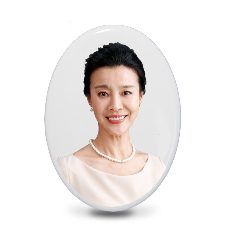 Производство и обработка высокотемпературных фарфоровых портретов для надгробий Jinding, наружные керамические фото, изготовление на заказ памятных портретов пожилых людей