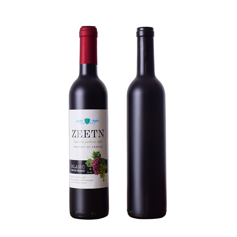 Пустые бутылки для вина, бутылки для красного вина, стеклянные бутылки для домашнего фруктового вина 500 мл 750 мл, с возможностью обработки и декора
