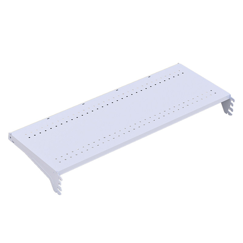 Комплектующие для увеличения этажности супермаркетных стеллажей: кронштейн, стойка, сетка, основание, передняя панель, верхние и нижние балки