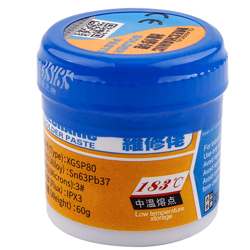 Паяльная паста WeiXiuLao для ремонта мобильных телефонов, светодиодной пайки SMT, безсвинцовая, для различных температур, в шприце