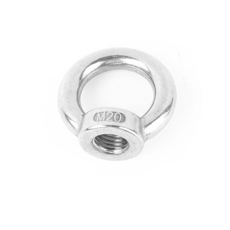 M3-M24 Стандартные гайки из нержавеющей стали 304 от производителя, кольцевые грузоподъемные гайки, ручная затяжка