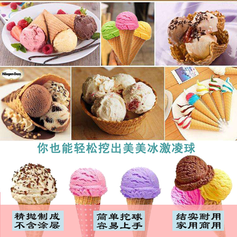 Самонагревающаяся ложка для мороженого, креативная пищевая ложка для коммерческого и домашнего использования