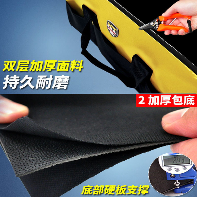 Сумка для электроинструментов Fast, прочная, переносная, многофункциональная, из плотного холста, предназначена для столярных и ремонтных работ