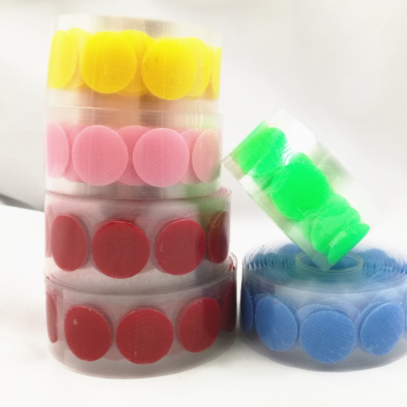 Круглая клеящаяся липучка с застежками «мама-папа», маленькие точки, непромокаемая клейкая лента для букв