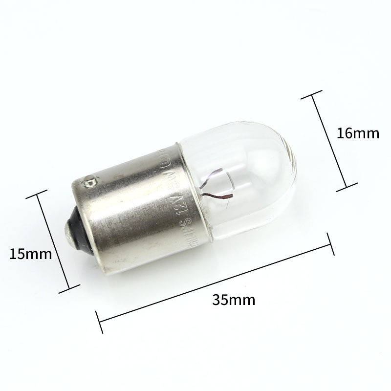 Автомобильная лампа Philips R10W 12V10W 24V 12814 13814 Поворотный сигнал, подсветка номерного знака, указатель