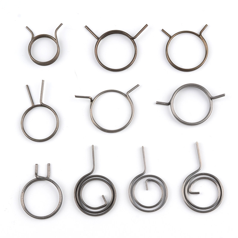 Пружина дверного замка, противоугонная дверная ручка, крученная пружина, внутренняя часть для отеля и ванной, комплектующие для двери, стопорное кольцо, пассатижи желтого цвета