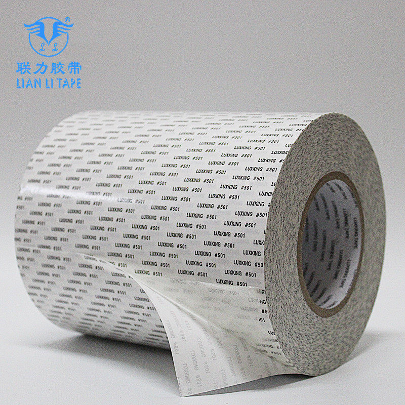 Белая сверхпрочная двухсторонняя лента LUXKING #501, высокая температура, ширина на выбор, длина 50 м