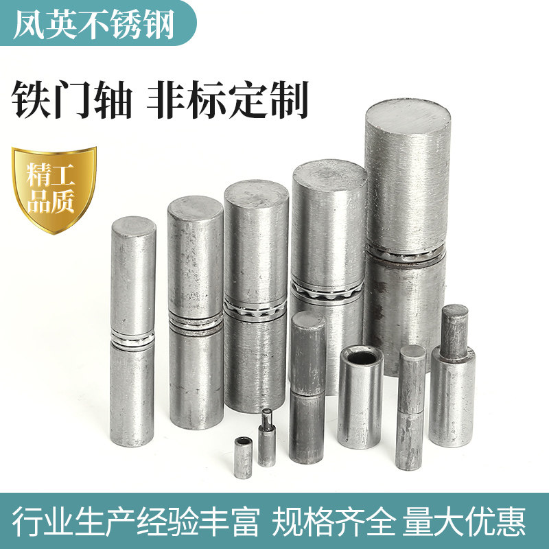 Сварной осевой штифт для железных дверей, снятие для противопожарных дверей, скрытых дверей, цилиндрический шарнир для электрошкафа, тяжелые петли для ворот