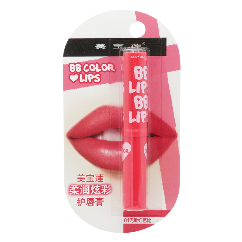 Бальзам для губ Maybelline Baby Lips сияющий увлажняющий с легким цветом Красная Барби