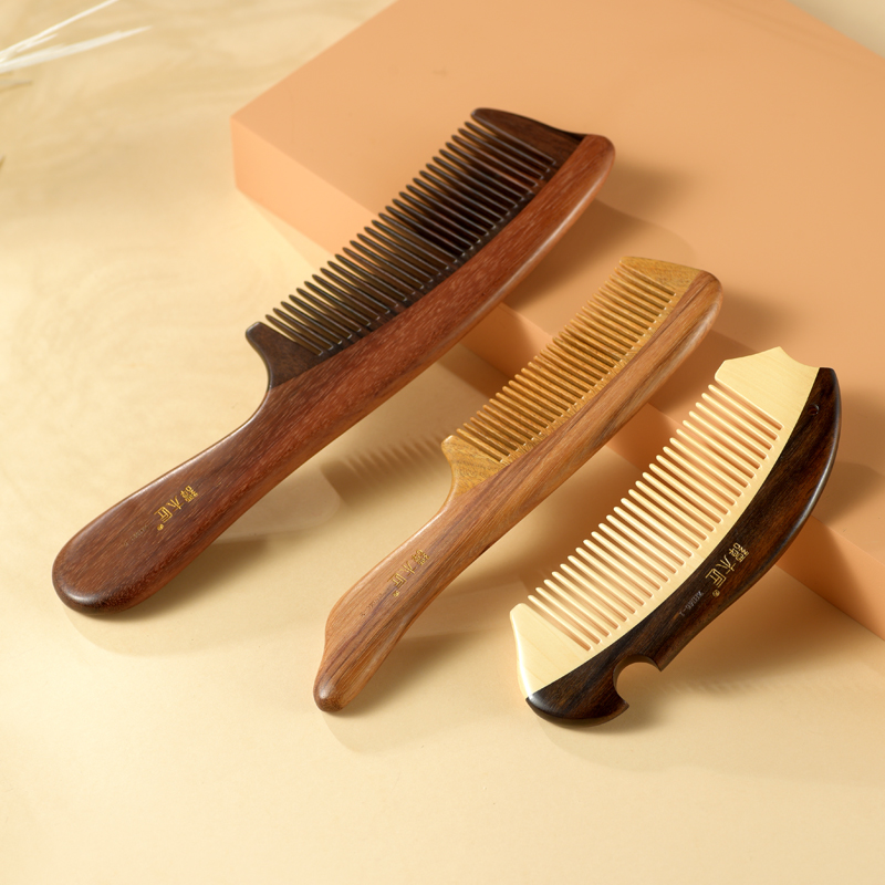 Набор аутентичных расчесок Tan Mujiang в подарочной коробке - гармония и счастье, личный уход, креативный подарок для друзей и семьи