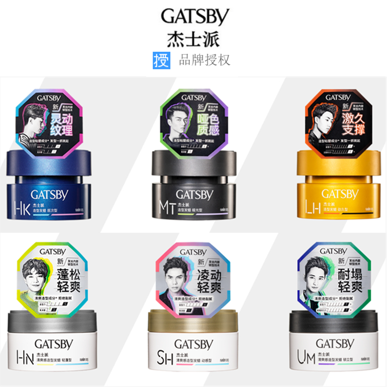 Восковая паста для укладки волос JieShiPai Matte 80 г - долговременная глина для мужчин, естественный объем с легким ароматом для женщин