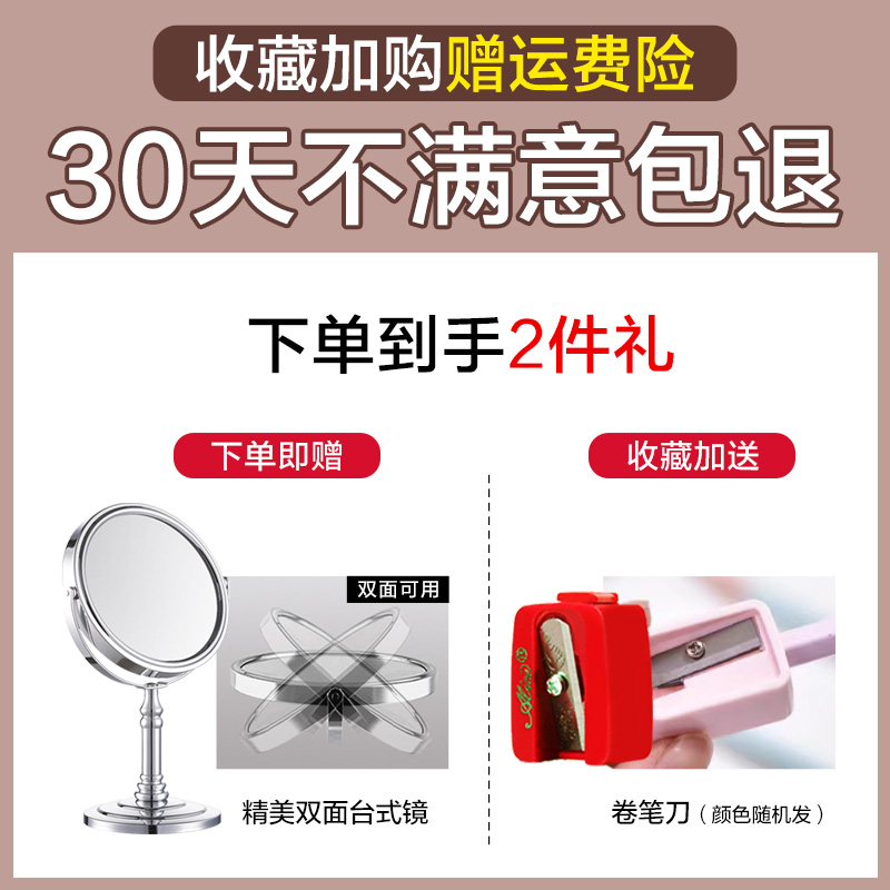 Подводка-карандаш Carslan для глаз, стойкая, не растекающаяся, профессиональная, тонкая для внутреннего века, для женщин