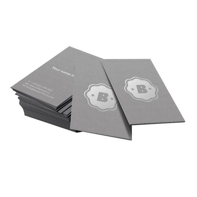 Печать и изготовление высококлассных бизнес-визиток с УФ-печатью на специальной бумаге с тиснением золотом, бесплатный дизайн