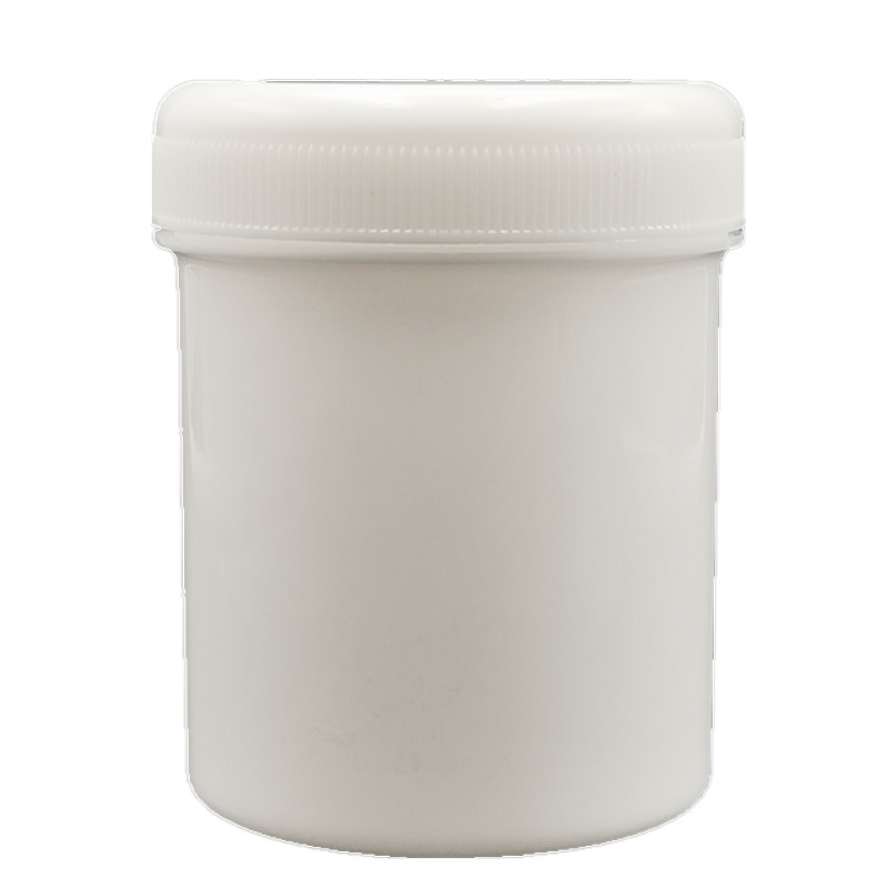 ПП 150 мл Прямой цилиндрический пластиковый флакон с широким горлом, утолщенный, для дозирования, герметичная внутренняя крышка, без свинца/банка для оловянной пасты