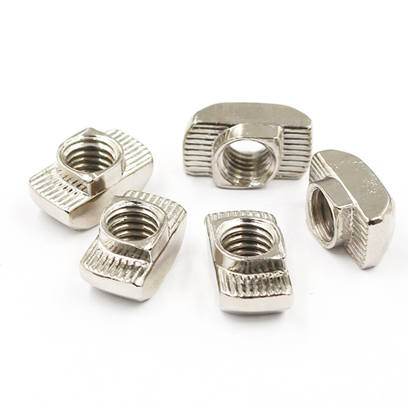 Аксессуары для алюминиевого профиля европейского стандарта Г-образные гайки серии 20-30-40-45 M3-M4-M5-M6-M8 форма T лодочная