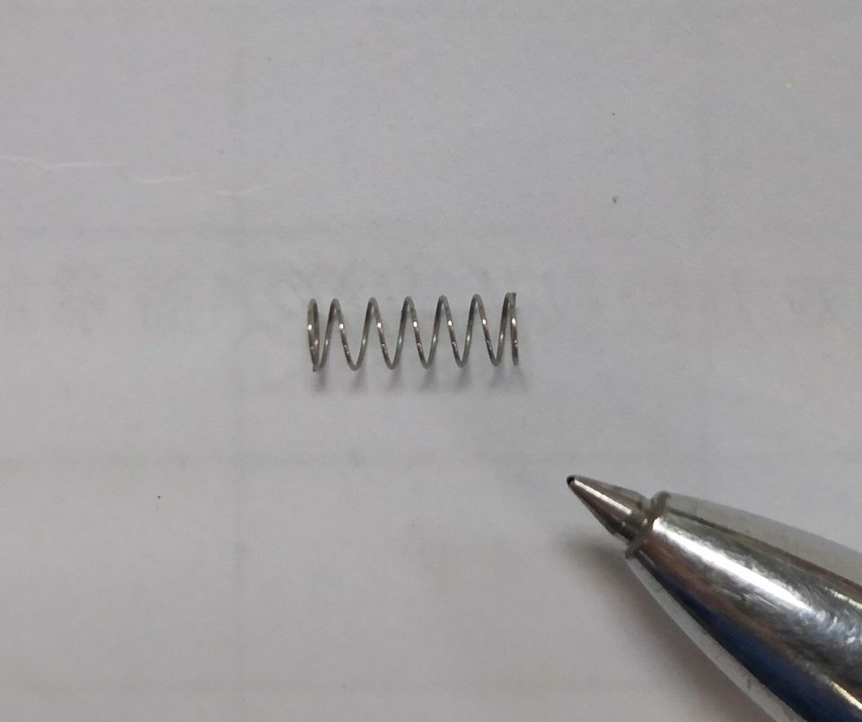 Пружина 0.5*5.5*8.5/10/12/13/15/20/25/30/23, сжатия, из прочной пружинной стали