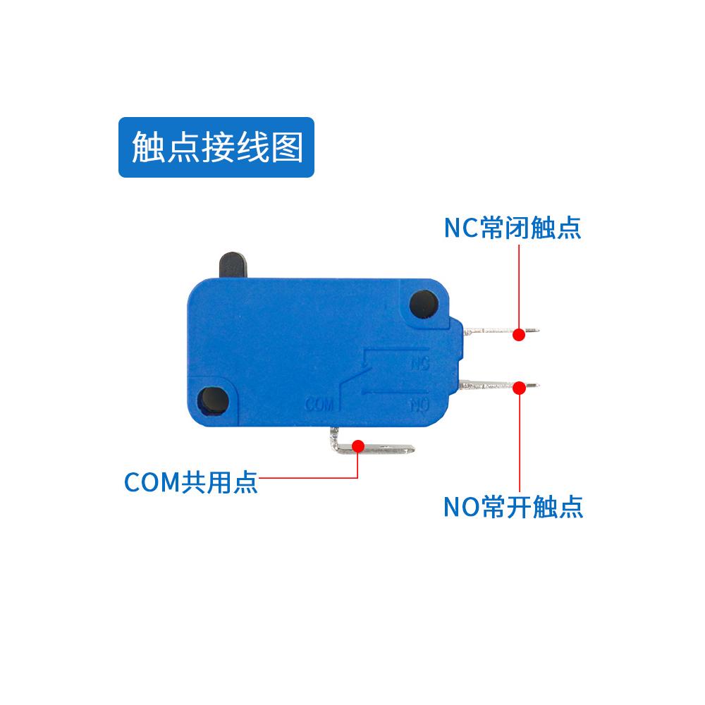 Changde CMV Миниатюрный 1D микровыключатель с 6 кнопками ограничителя хода 3-контактный с миниатюрным длинным рычагом и роликом V15 104d