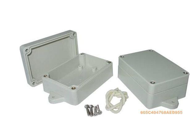 仪表接线外壳 便携式防水盒 塑料外壳 机箱F19:83*58*33(带耳)