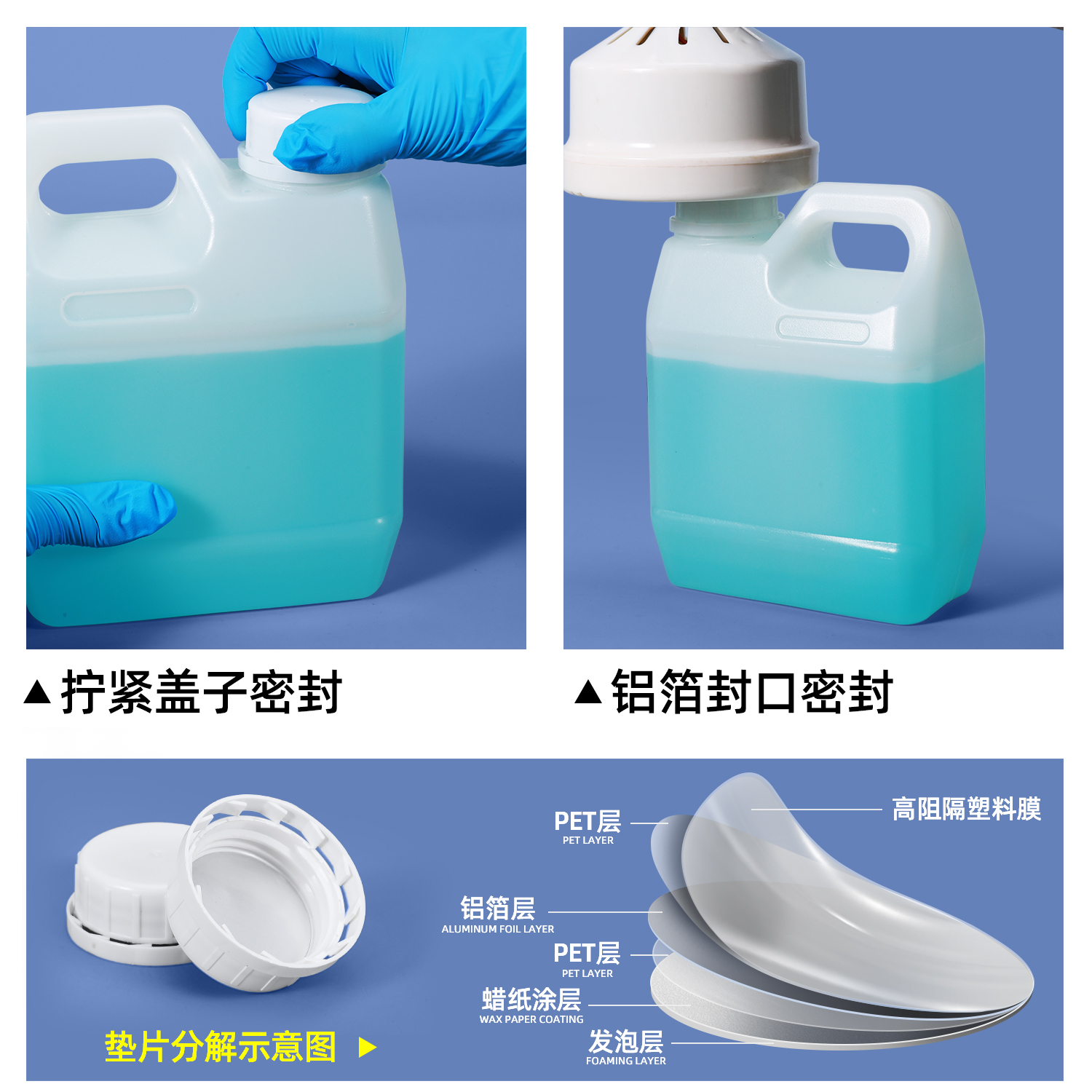 Утолщённое пластиковое ведро 2,5 л пищевого класса для жидкого масла, квадратная упаковка, масляная канистра, бутылка для алкоголя и дезинфицирующего средства