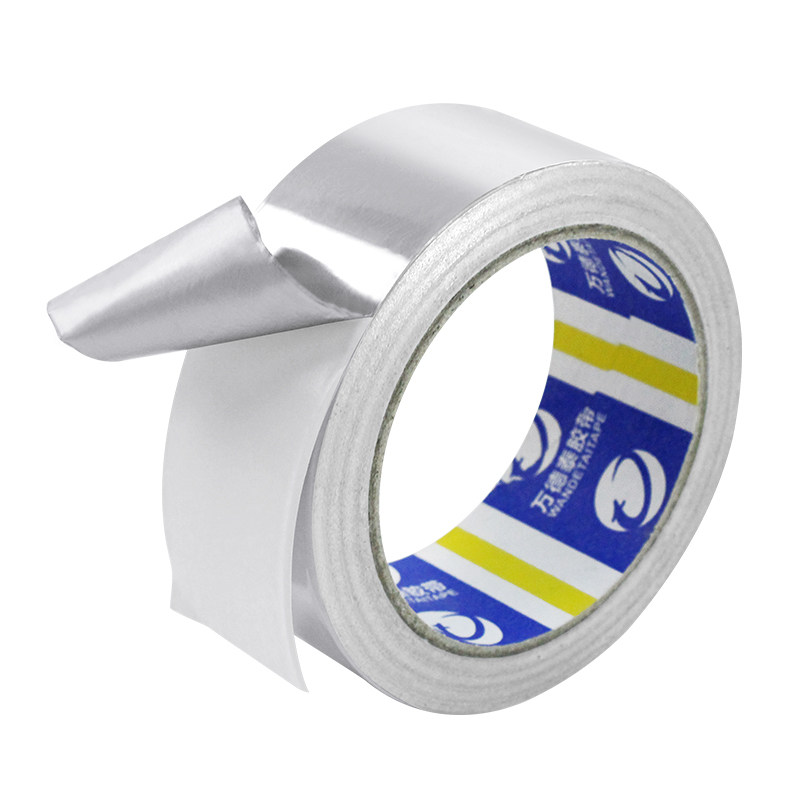 Алюминиевая фольгированная лента с высокой температурной стойкостью, водонепроницаемая и солнцезащитная, утолщенная самоклеящаяся лента для герметизации и предотвращения протечек дымоходов вытяжек