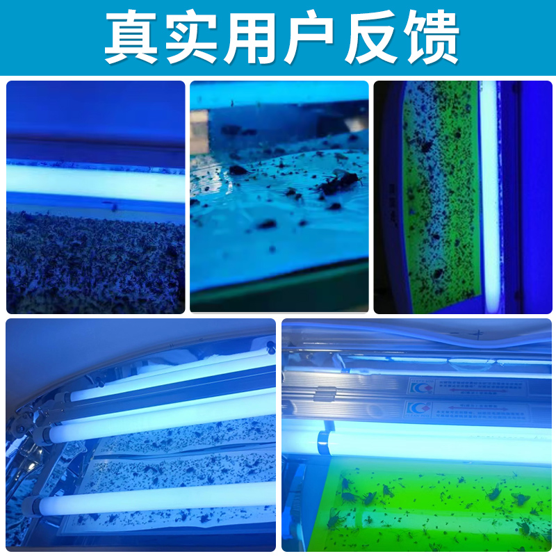 Лампа уничтожения мух Philips T5 8W/15W - синий фиолетовый свет для ловли насекомых, липкая для коммерческого использования