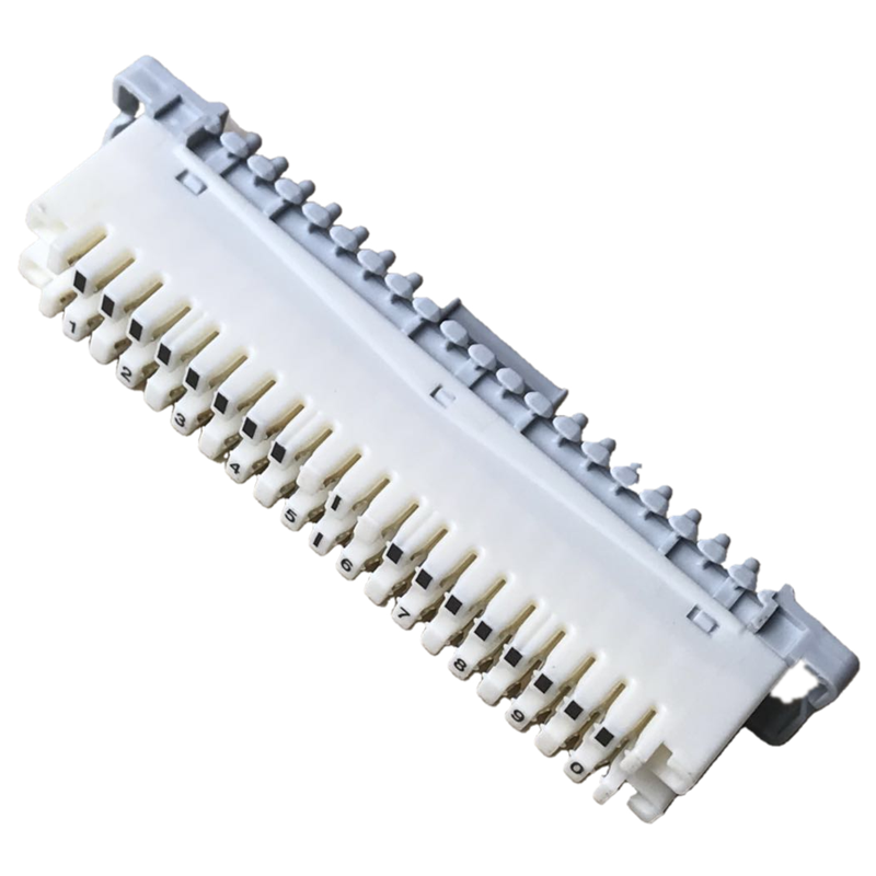 10 пар модулей Колон телефонных модулей, Колон модуль с разъемом, голосовой модуль VDF из чистой меди и фосфорной бронзы