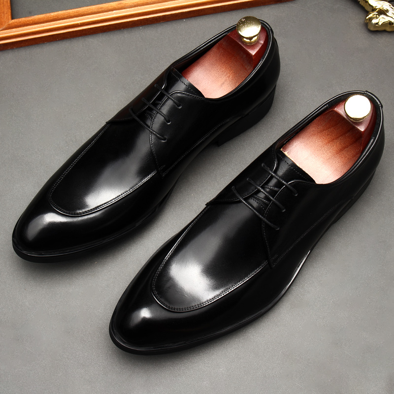 Европейские мужские кожаные туфли с пряжкой в британском стиле, деловые повседневные, ручной работы, черные с заостренным носком, дышащие монки