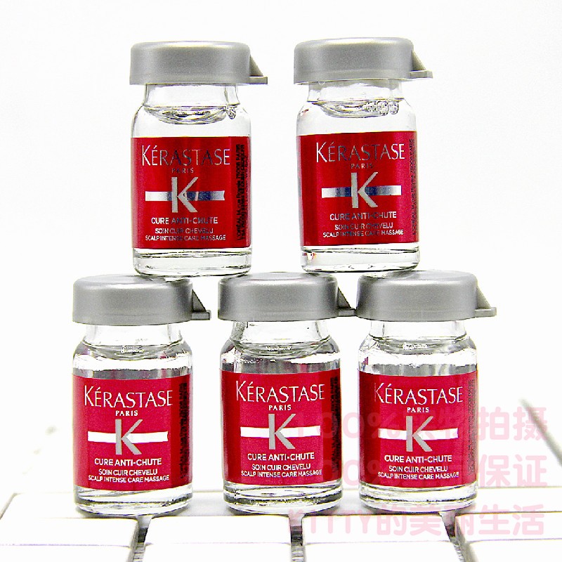 Набор эссенций Kérastase Scalp Anti-Hair Loss Red Ampoule 10шт*6мл/42шт*6мл для роста, укрепления и увеличения густоты волос