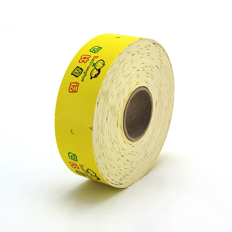 Рулонные бирки - Печать и изготовление на рулонах, кастомные золотые тиснённые бирки для одежды