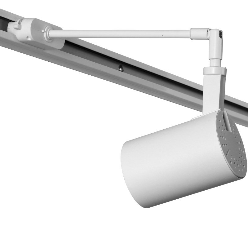 横装侧装长杆画展厅灯高层聚光侧轨道射灯座式水果服装商店