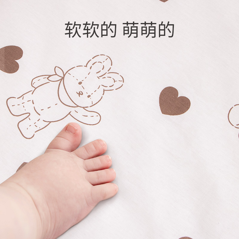 Индивидуальное хлопковое покрывало на детскую кровать, маленькое простынь, наматрасник для младенцев класса А, специальный для детских садов, сшитый защитный чехол для матраса