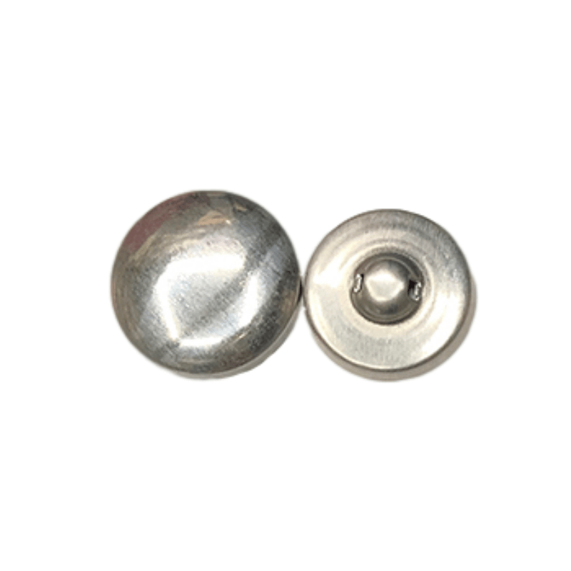 DIY Заготовка для обтянутой ткани пуговицы, полуфабрикат хлебцевой пуговицы для штор и мягкой обивки дивана с плоским пластиковым основанием, алюминиевой ножкой и PU кожей
