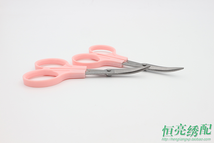 Ножницы 4,5 дюйма для компьютерной вышивальной машины Ван Вучуань - нержавеющая сталь с изогнутым наконечником для крестиком