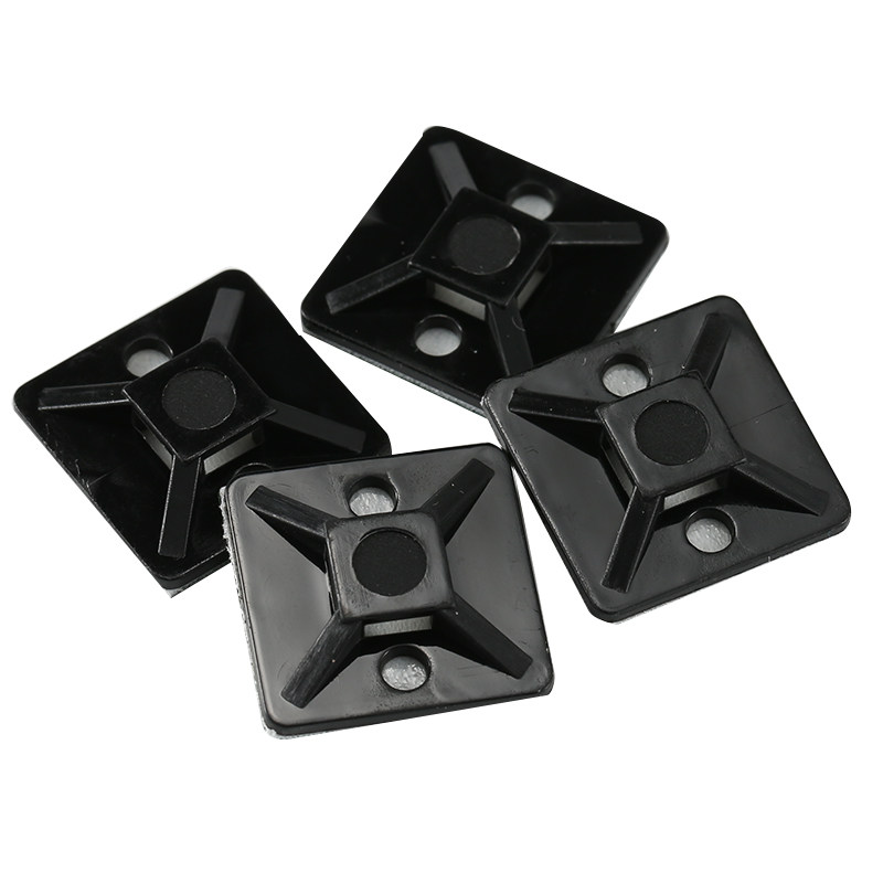 Фиксированная основа с клеем регулируемый самоклеящийся 3M нейлоновый стяжкой HS седло присоска позиционирующая клипса для проводов и сетевых кабелей