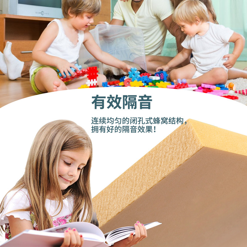 [Зеленые строительные материалы] Натуральный коврик для деревянного пола Fanninger с тепловой и звукоизоляцией, выравнивающая экструзионная плита для повышения уровня пола