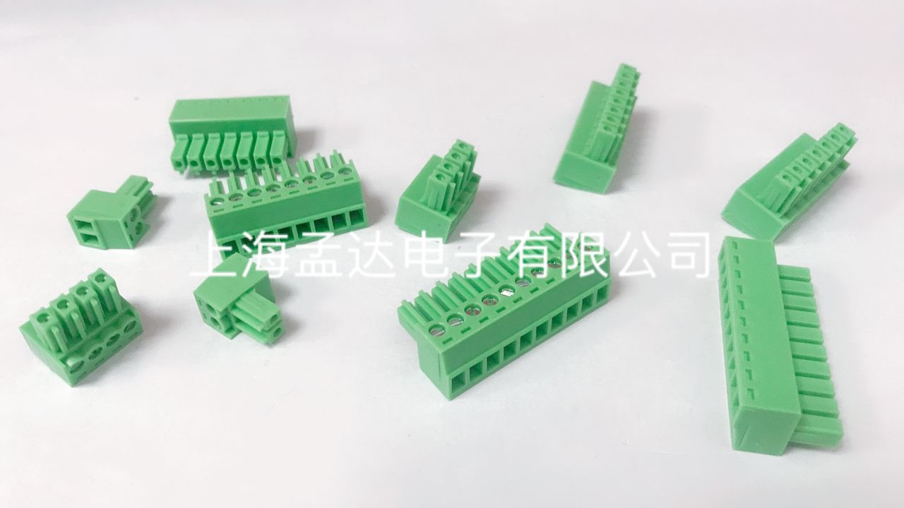 Съемный PCB клеммник KEFA KF2EDGK-3.5-2P3P4P5P6P10P12P, шаг 3.5 мм